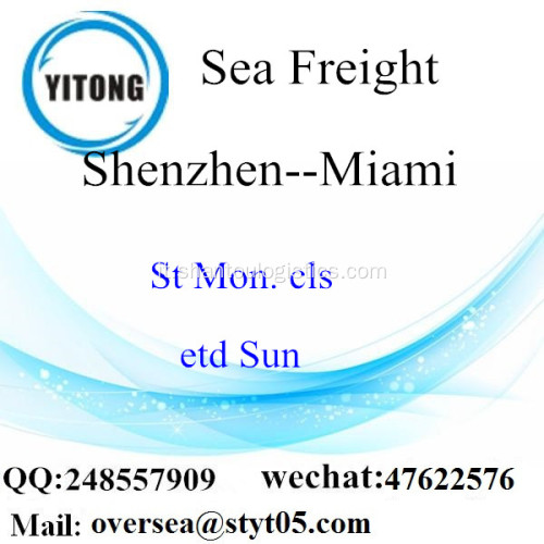 Porto di Shenzhen LCL consolidamento a Miami